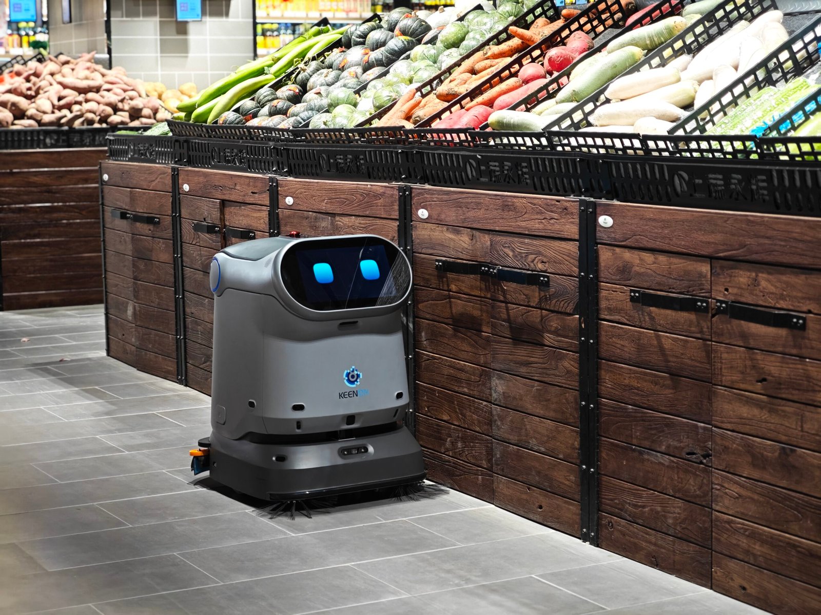 Robot C40 dans un espace professionnel